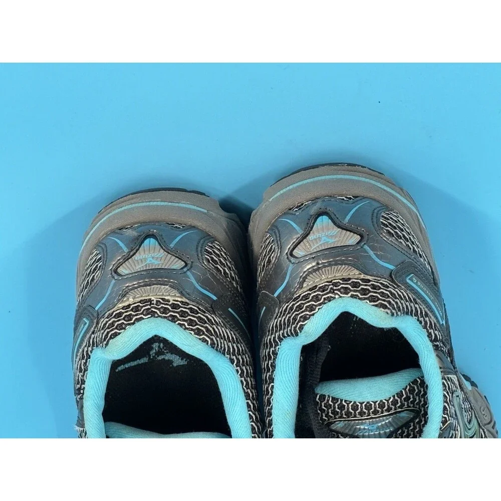 Mizuno Wave Ascend 4 Womens 7.5 EU 38 Black Blue Trail Running Shoes 410353